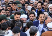 گزارش تصویری |  مراسم تشییع پیکر شهید مدافع حرم محمد قنبریان  